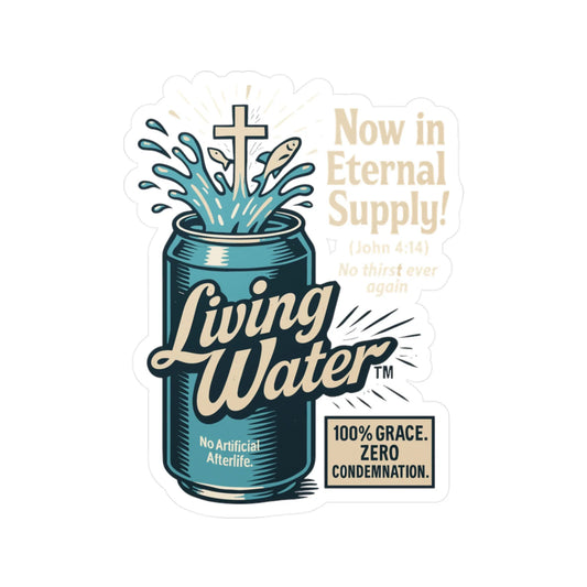 Living Water Vinyl Decals - Ctrl Alt Believe