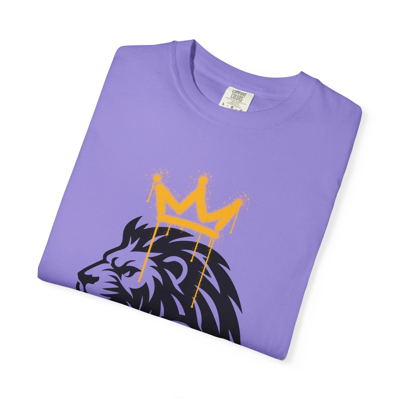 Lion and Lamb Tribal Crown Christian Faith Tee