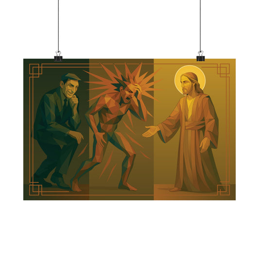 Liar, Lunatic, or Lord? | Thought-Provoking Wall Art Poster