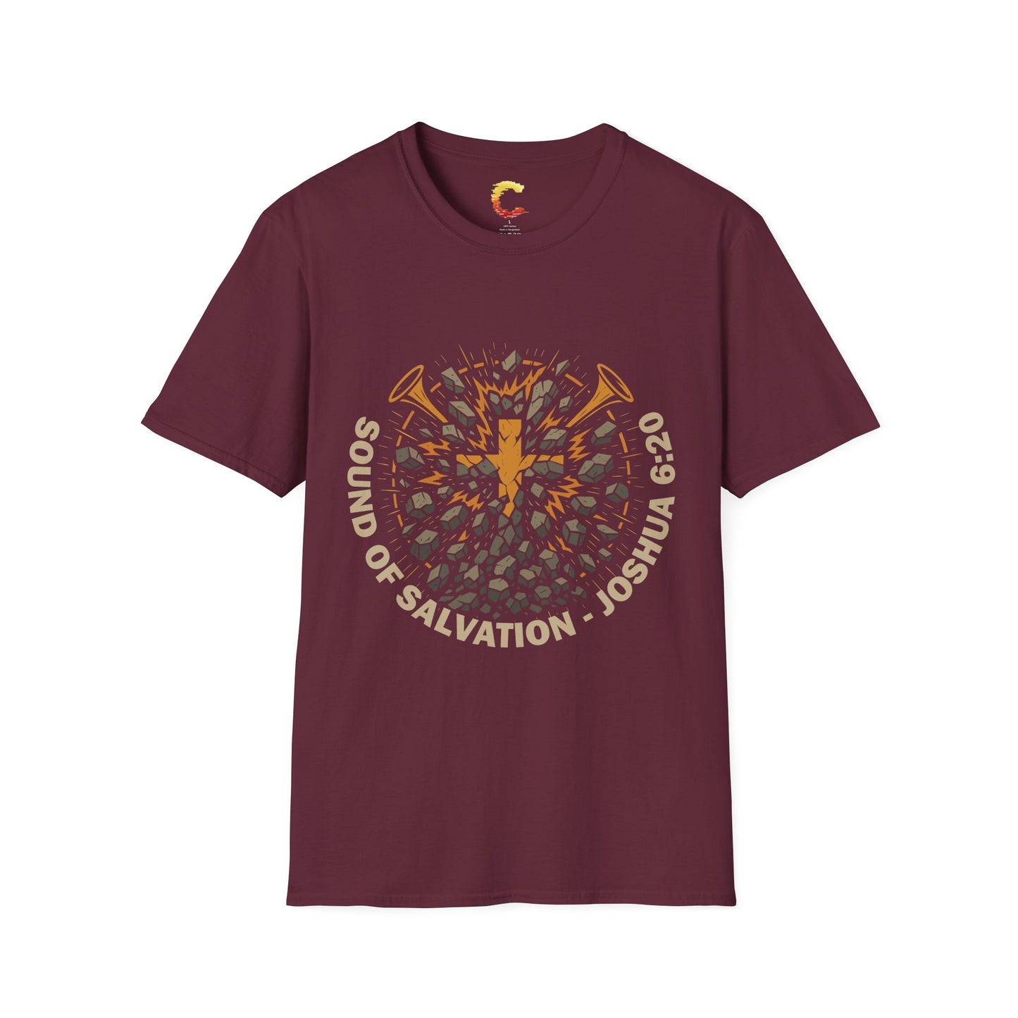 Sound of Salvation – Joshua 6:20 T-Shirt