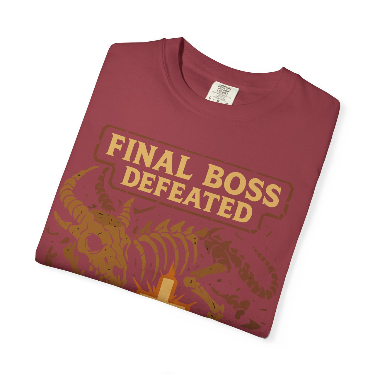 Final Boss Defeated Death Has No Sting Christian Tee