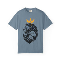 Lion and Lamb Tribal Crown Christian Faith Tee