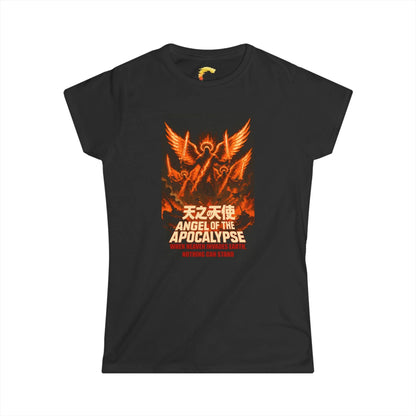 Angel of the Apocalypse Women’s Kaiju Christian Tee - Ctrl Alt Believe