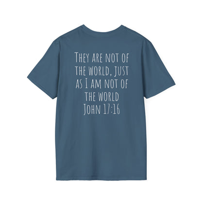"Not of This World" – Astronaut Cross Helmet Tee