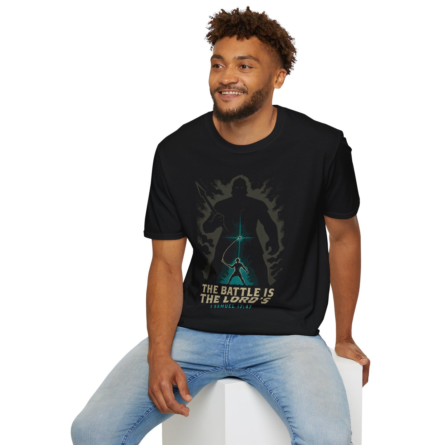 The Battle is the Lord’s – David & Goliath Tee