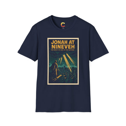 Jonah at Nineveh – Graphic Novel Mercy Tee