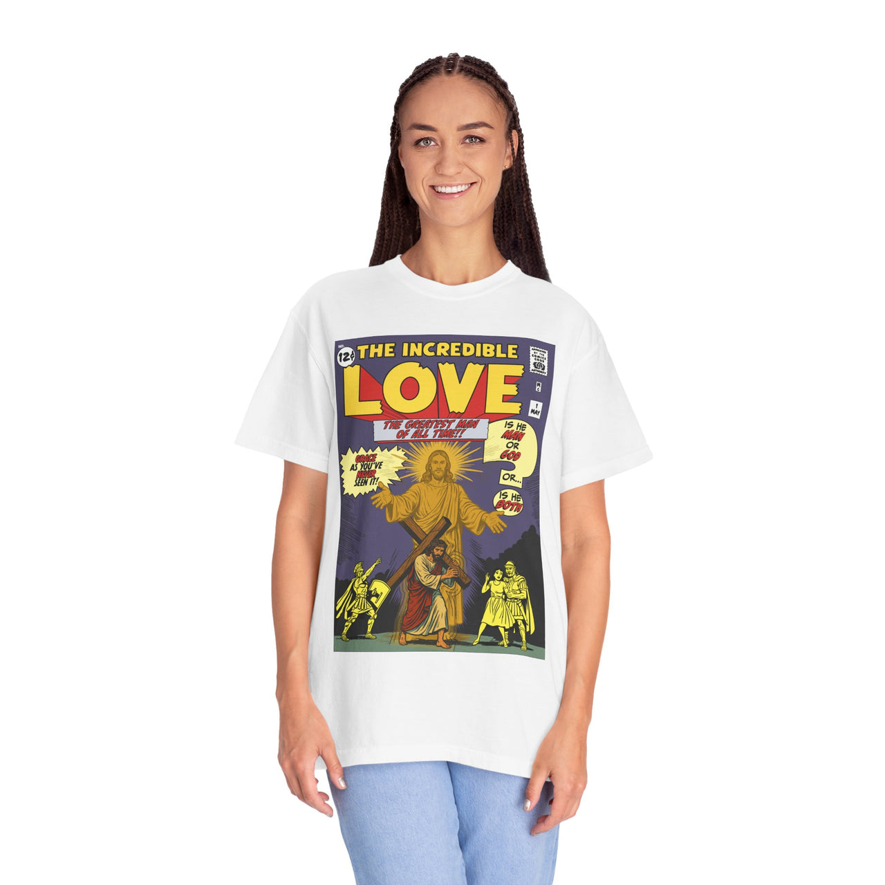 The Incredible Love - Silver Age Comic Christian Tee