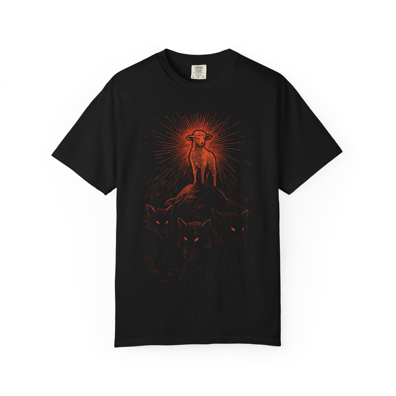 Among Wolves Christian Graphic T-Shirt