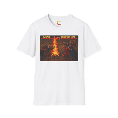 Elijah vs. Baal Fighters – Retro Showdown Tee