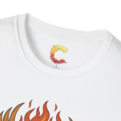 Spiritual Phoenix T-Shirt, Inspirational Tee, Faith-Based Apparel, Easter Gift, Unisex Casual Wear