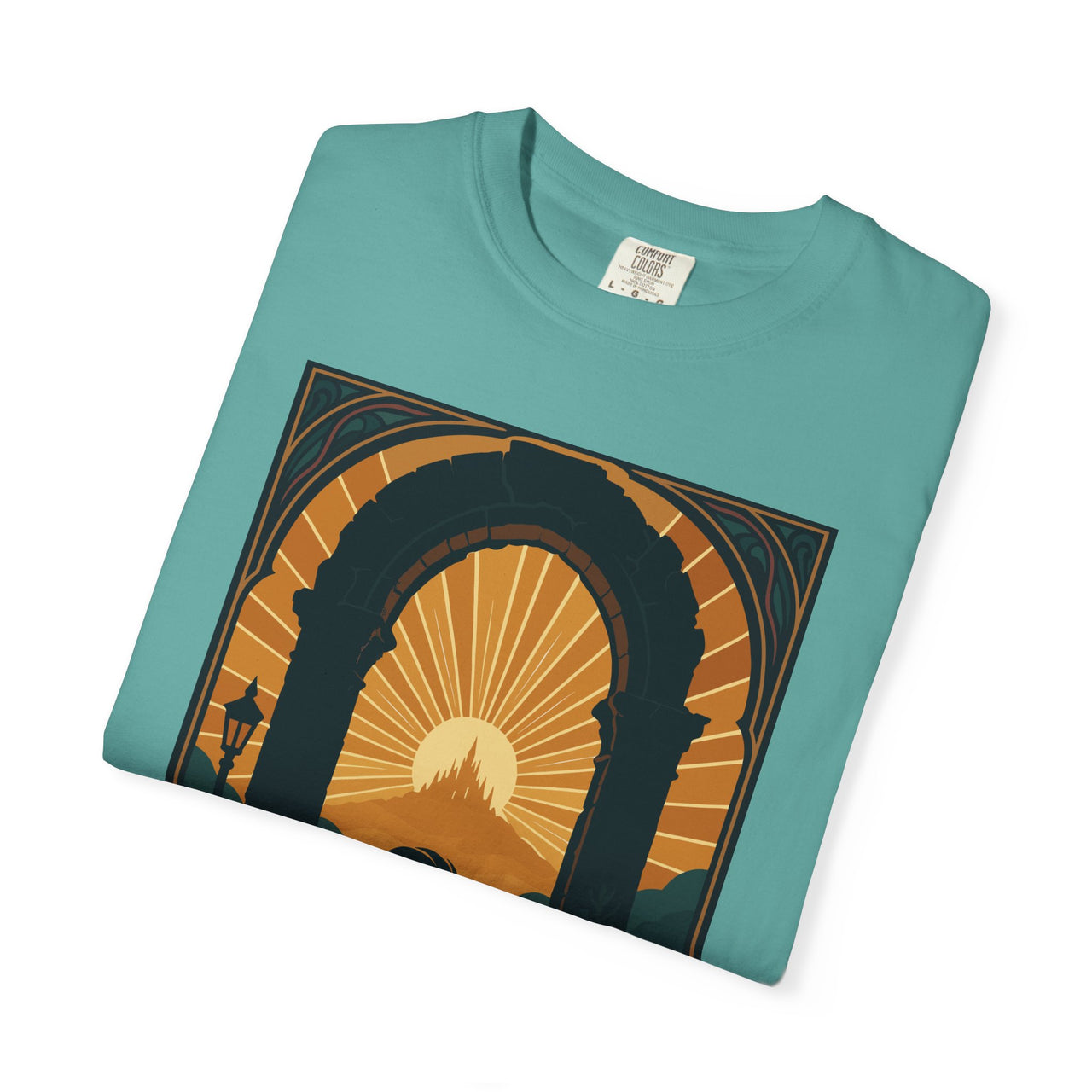 Shadowlands to Sunrise Christian Faith Graphic Tee