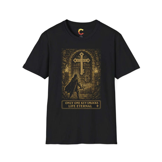 Key of David Eternal Unlock Christian Graphic Tee - Ctrl Alt Believe
