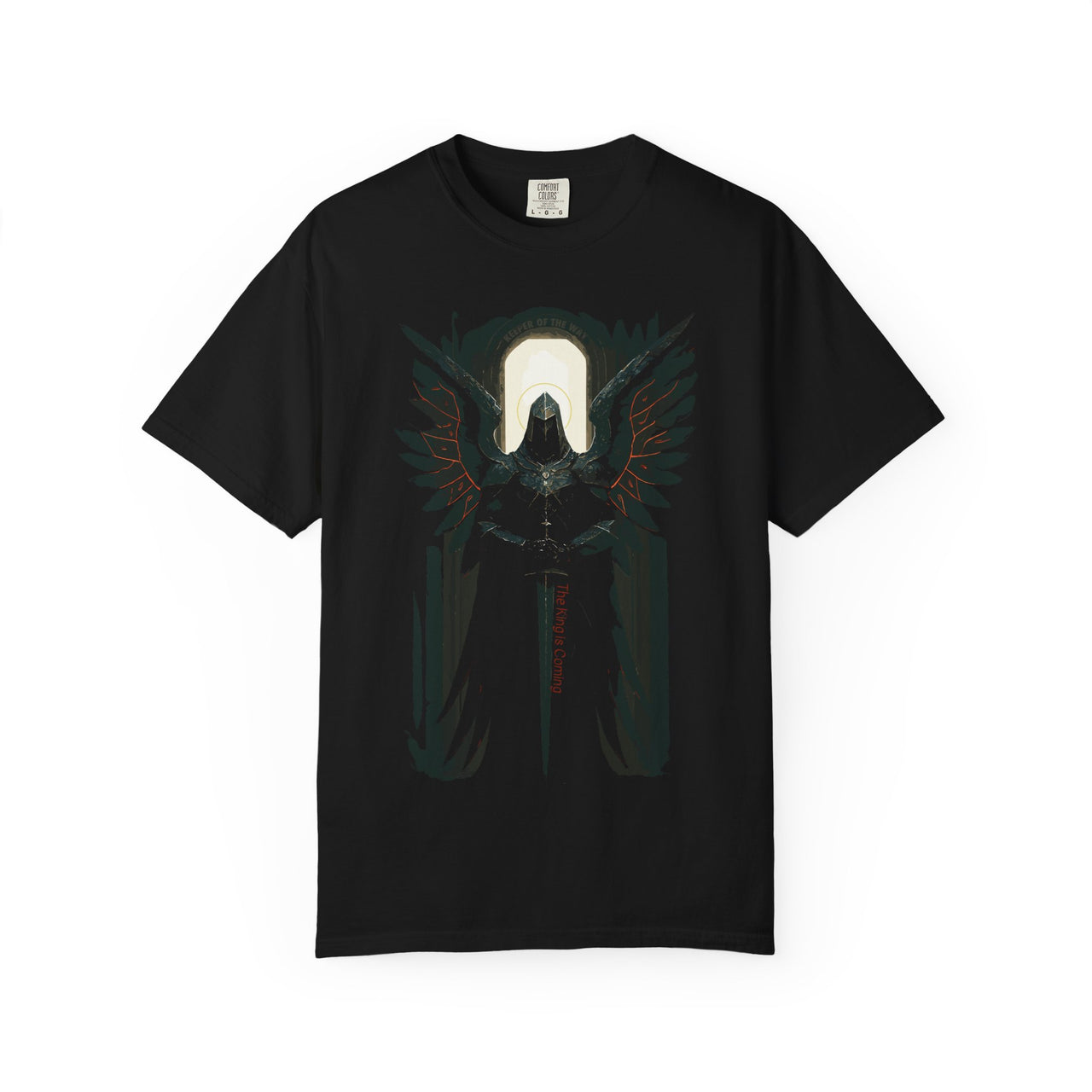 Keeper of the Way Angel at the Gate Christian Tee