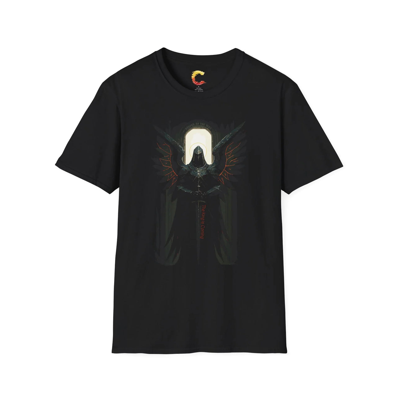 Keeper of the Way Angel at the Gate Christian Tee - Ctrl Alt Believe