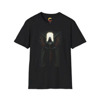 Keeper of the Way Angel at the Gate Christian Tee - Ctrl Alt Believe