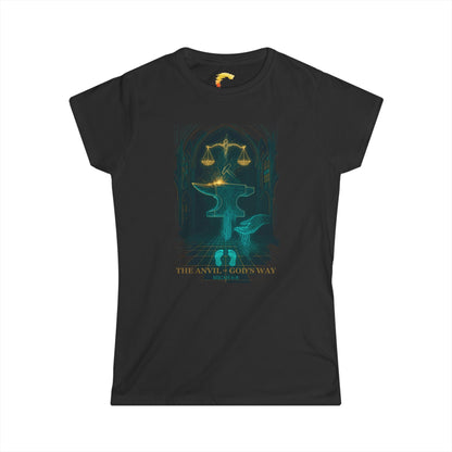 Enchanted Justice Tee - Women's Softstyle Shirt, Magical Vibes, Perfect for Gift Giving, Daily Wear, Mystic Events, Empowerment