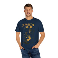 Stay on the Path Matthew 7 Dungeon Crawler Christian Tee