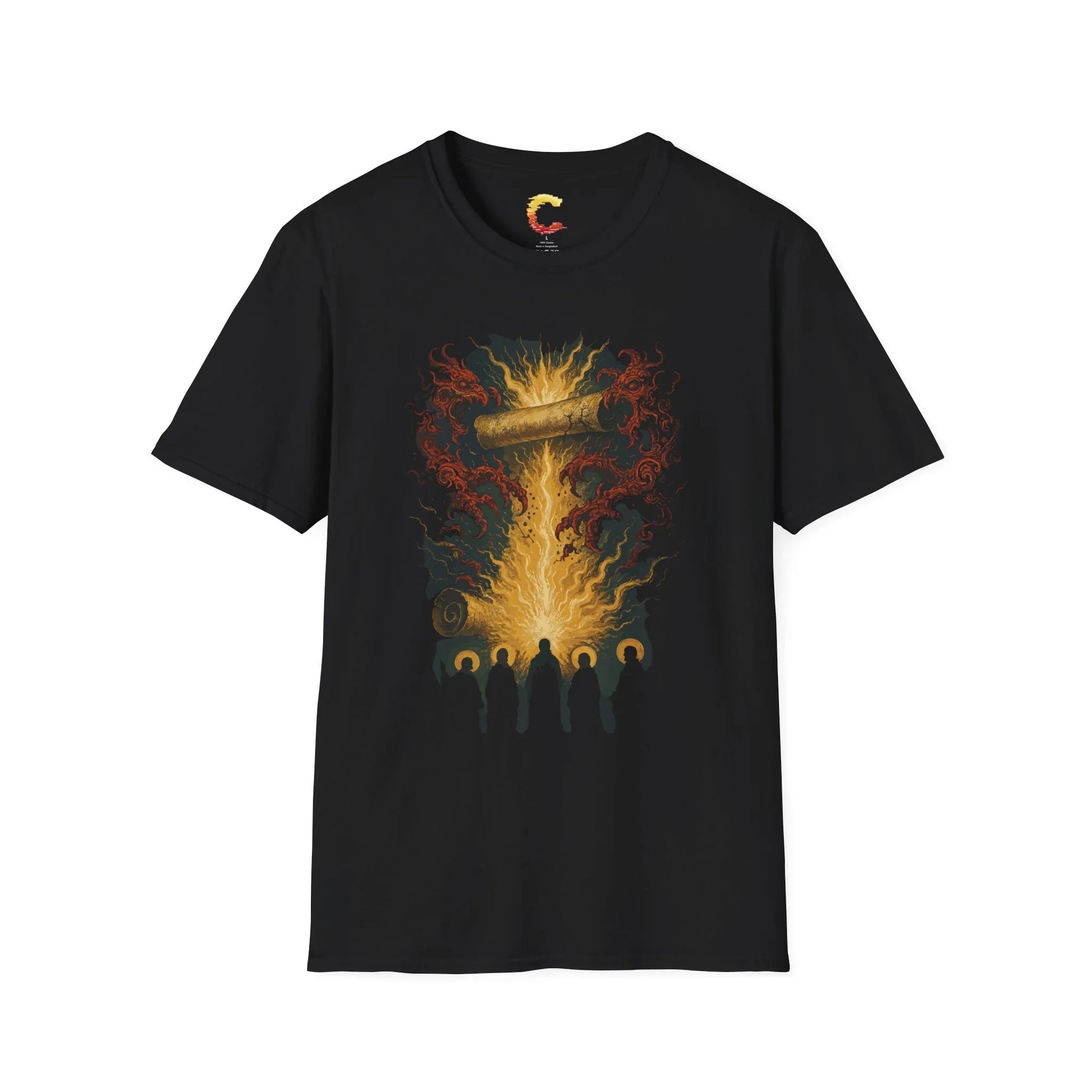 Worthy Is the Lamb The Scroll Unsealed Christian Tee - Ctrl Alt Believe