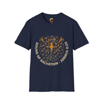 Sound of Salvation – Joshua 6:20 T-Shirt