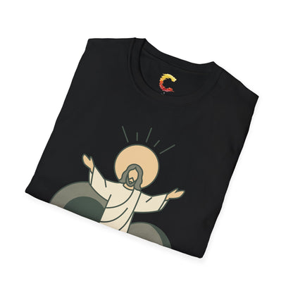 Minimalist Resurrection of Christ Illustration