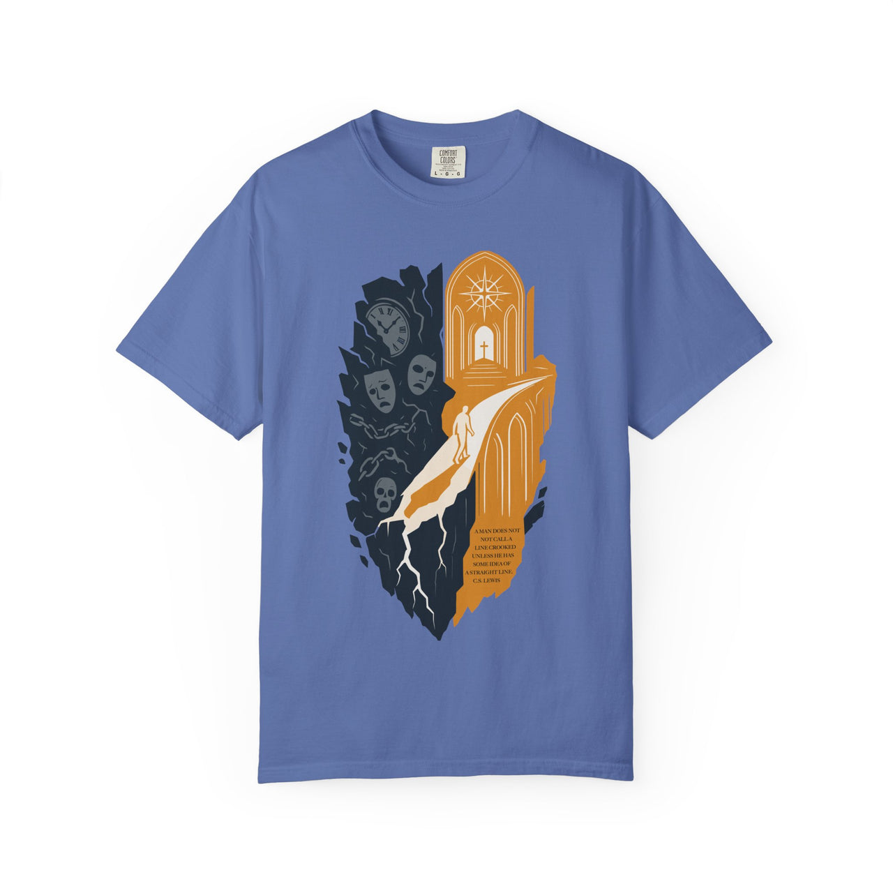 Great Divide Christian Faith Graphic T-Shirt