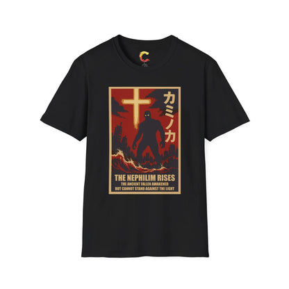 Nephilim Rises Kaiju Christian Graphic T-Shirt - Ctrl Alt Believe