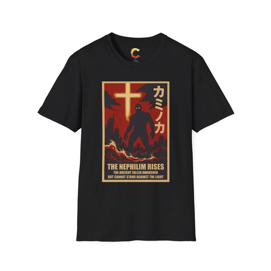 Nephilim Rises Kaiju Christian Graphic T-Shirt - Ctrl Alt Believe