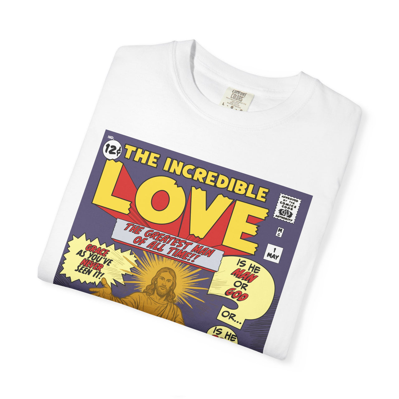 The Incredible Love - Silver Age Comic Christian Tee