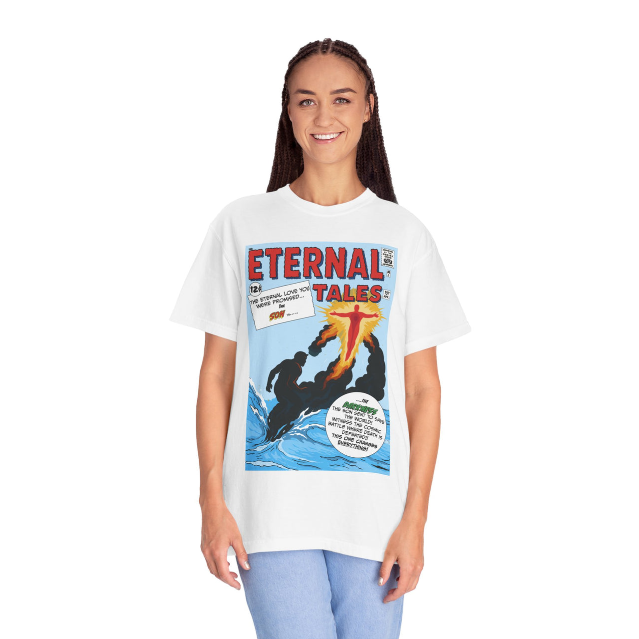 Eternal Tales: Light vs. Darkness Christian Tee