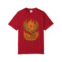 Phoenix Risen Jesus Christian Easter Inspirational Faith Graphic Tee Shirt
