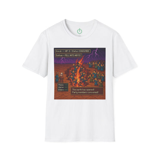 The Earth Has Opened! Retro RPG T-Shirt – Numbers 16 Edition