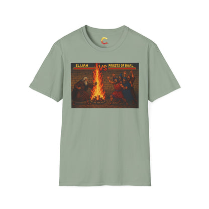 Elijah vs. Baal Fighters – Retro Showdown Tee
