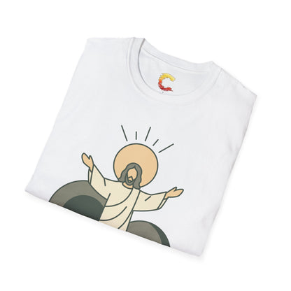 Minimalist Resurrection of Christ Illustration