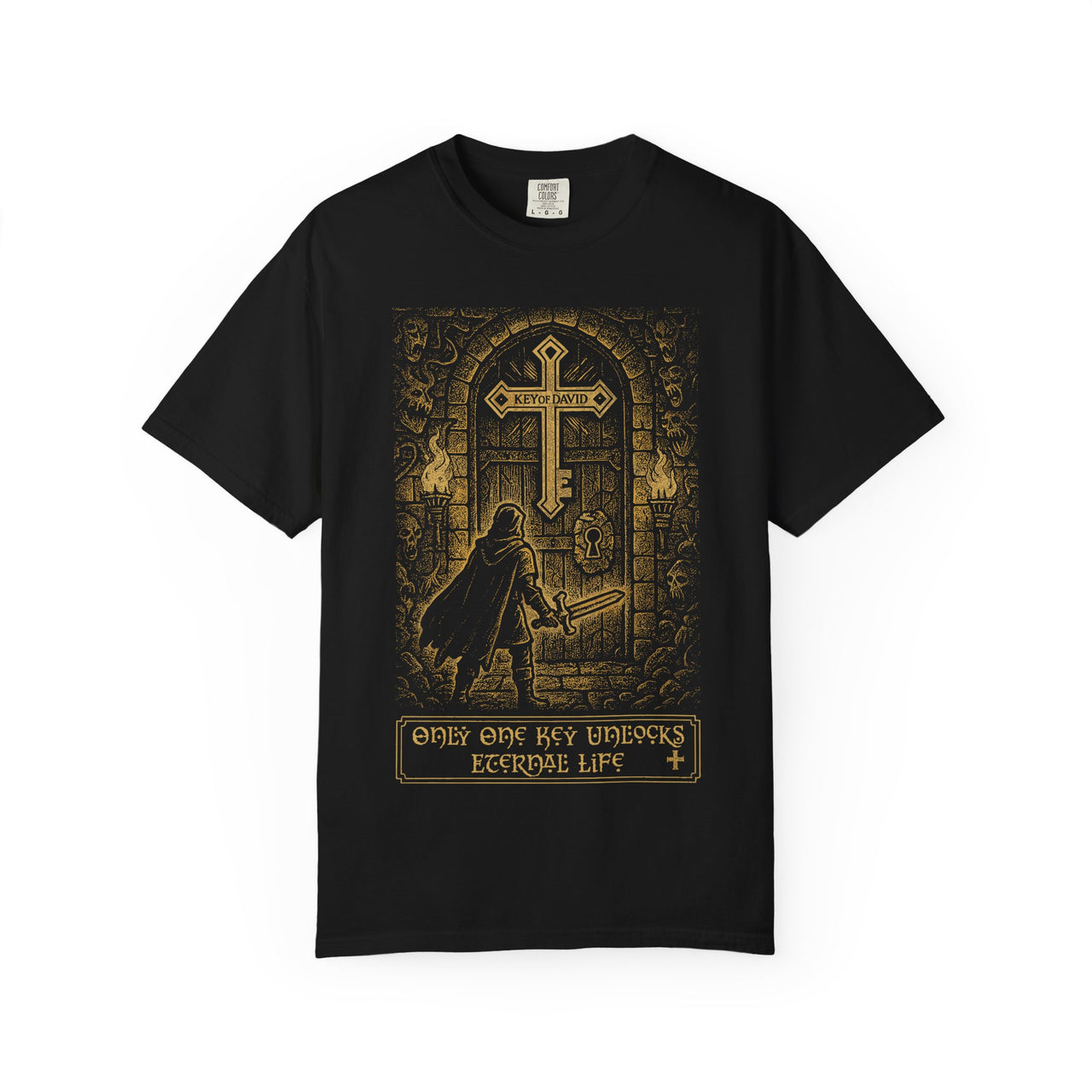 Key of David Eternal Unlock Christian Graphic Tee