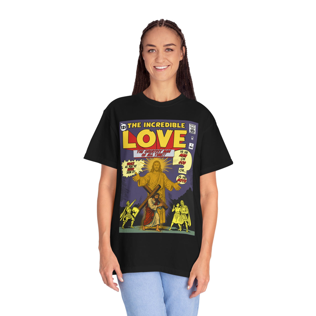 The Incredible Love - Silver Age Comic Christian Tee