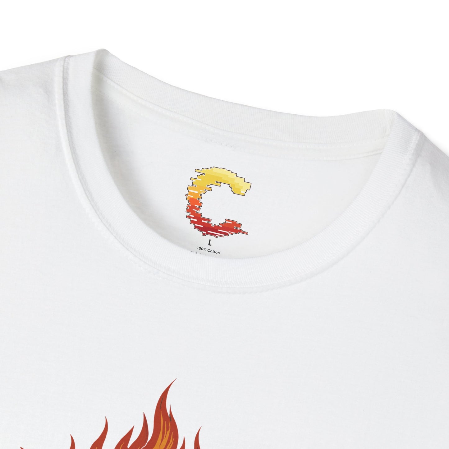 Holy Ground – Burning Bush T-Shirt (Exodus 3:5)