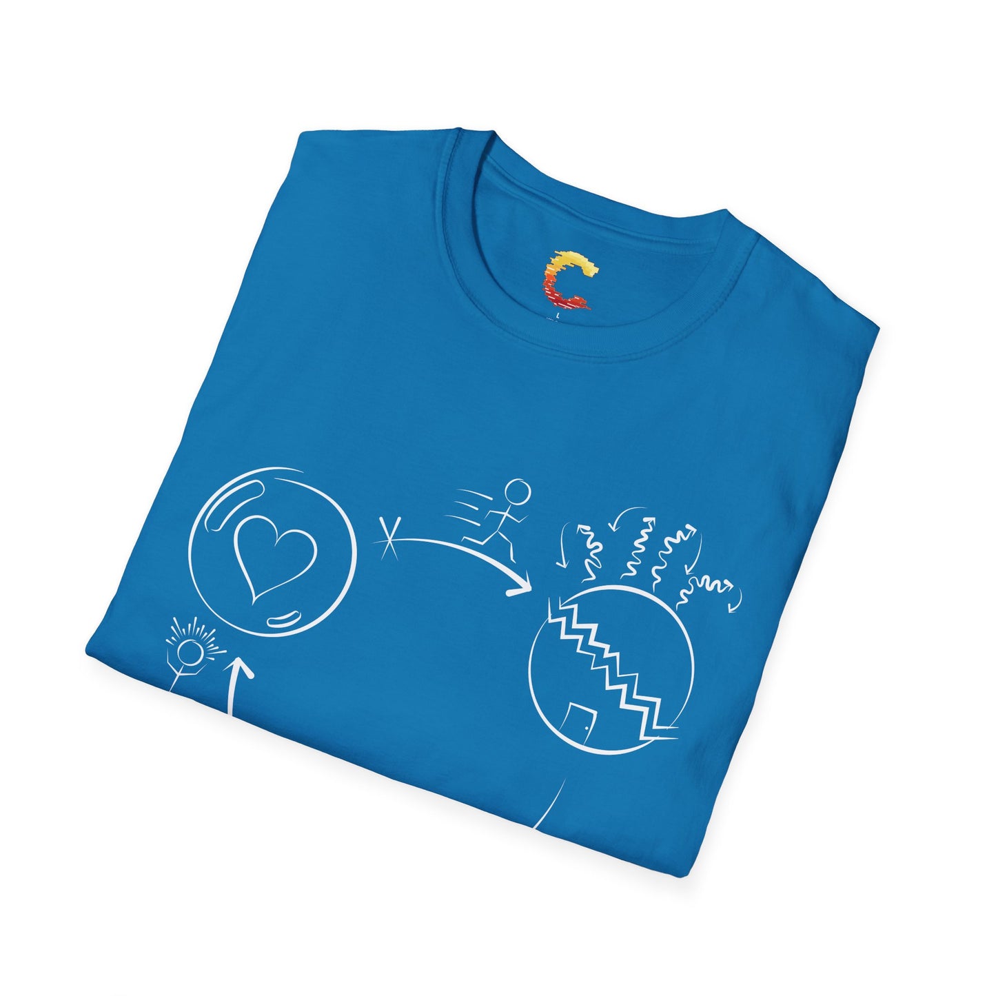 Three Circles Evangelism T-Shirt – Share the Gospel in Style