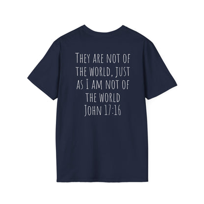 "Not of This World" – Astronaut Cross Helmet Tee