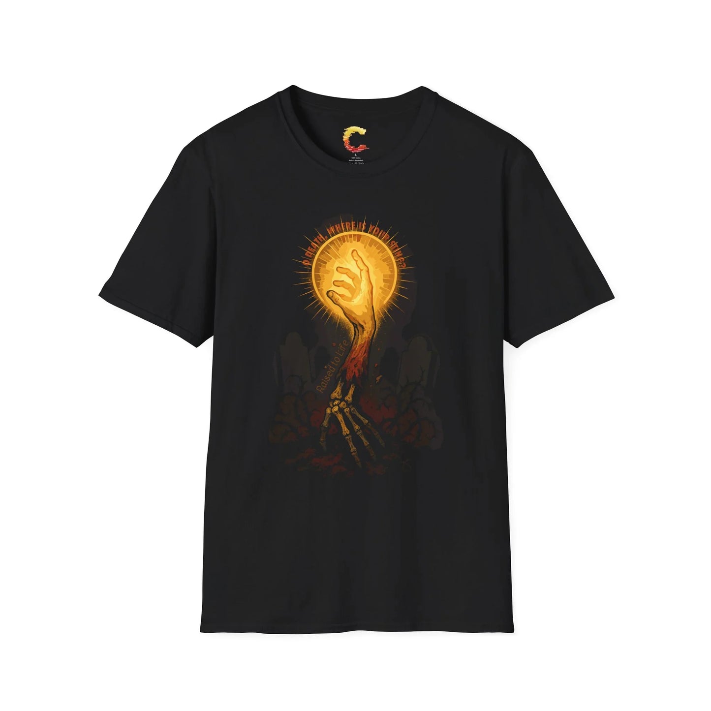 O Death, Where Is Your Sting? Resurrection Tee - Ctrl Alt Believe