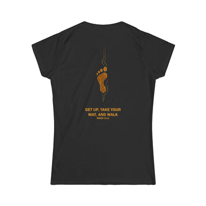 Women's Motivational Exercise Tee, Activewear, Fitness Shirt, Yoga Top, Inspirational Apparel, Gift for Her, Casual Wear