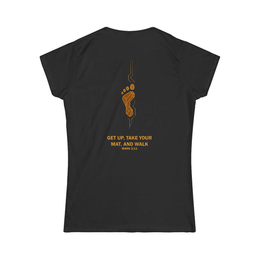 Women's Motivational Exercise Tee, Activewear, Fitness Shirt, Yoga Top, Inspirational Apparel, Gift for Her, Casual Wear