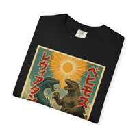 Leviathan vs Behemoth Kaiju Christian Tee | Kaiju Series Graphic Design
