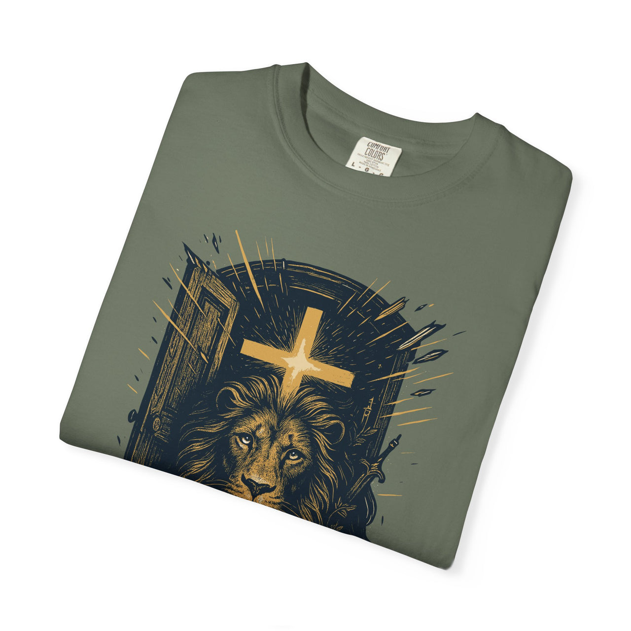 Roar Beyond the Door Aslan Christian Graphic T-Shirt
