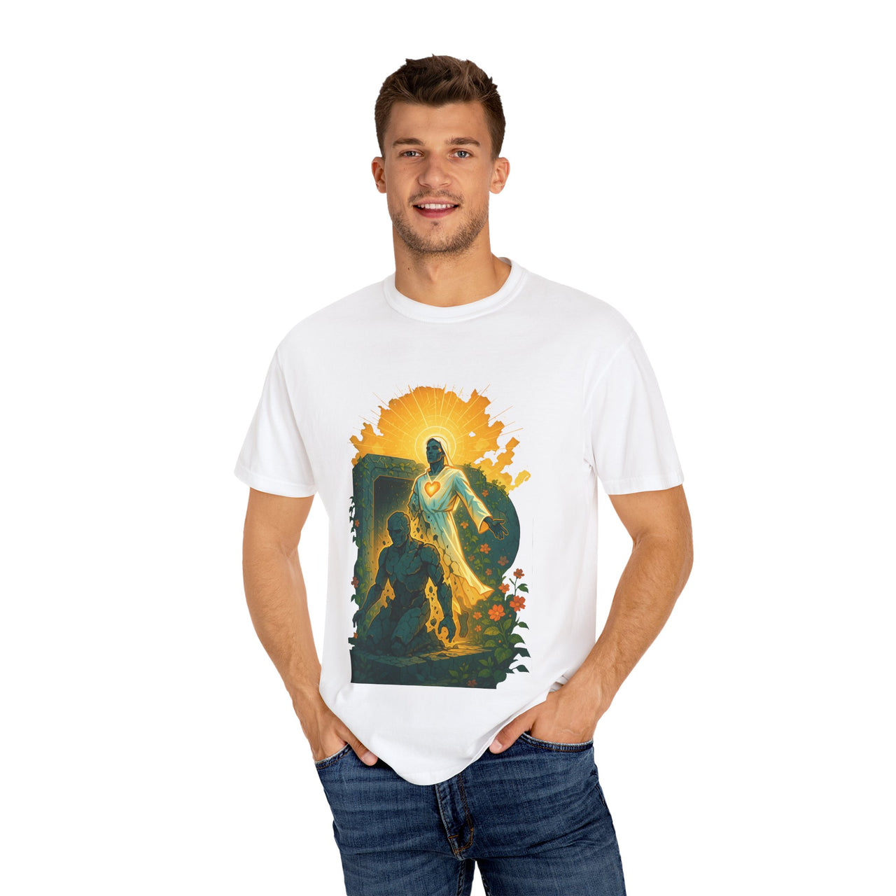 New Creation Christian Transformation Faith Graphic Tee