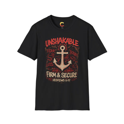 UNSHAKABLE – Graffiti Anchor Tee