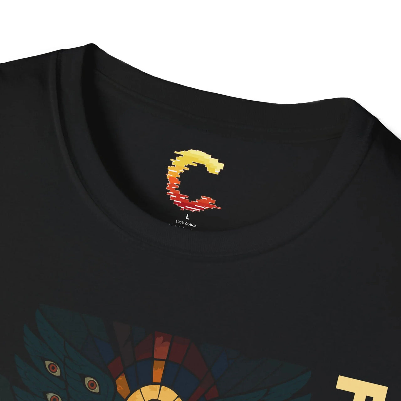 Angel of the Abyss Fear Not Christian Graphic Tee - Ctrl Alt Believe