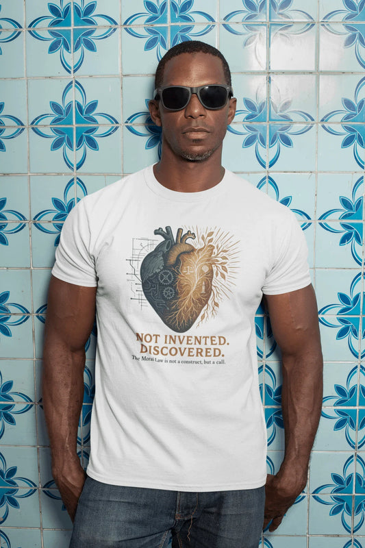 Not Invented Discovered Christian Faith Graphic Tee - Ctrl Alt Believe