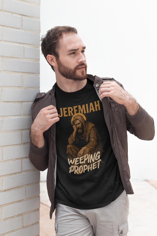 Jeremiah Weeping Prophet T-Shirt, Unisex Graphic Tee, Biblical Inspired Apparel, Casual Wear, Unique Gift Idea
