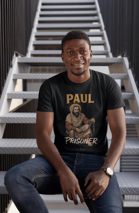 Paul the Apostle Prisoner Christian Graphic Tee - Ctrl Alt Believe