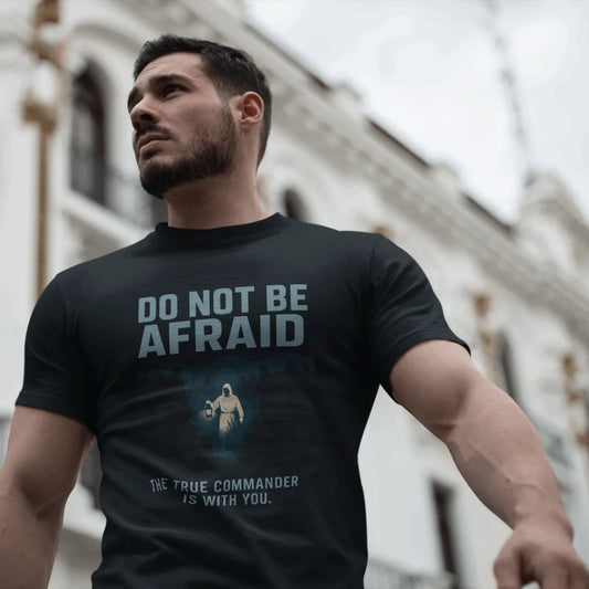 Do Not Be Afraid Christian Command Series T-Shirt - Ctrl Alt Believe